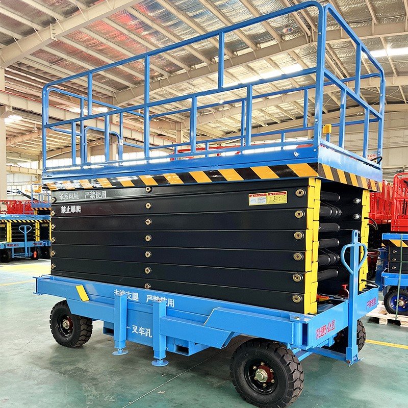 Battery Powered Scissor Lift factory
