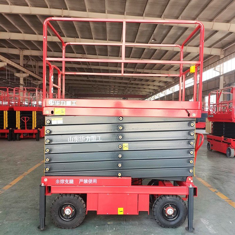 Towable Scissor Lift For Aerial Work suppliers