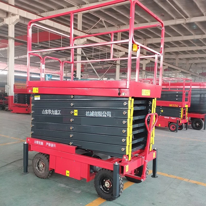 Towable Scissor Lift For Aerial Work price